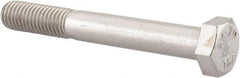 Value Collection - M12x1.75mm Metric Coarse, 90mm Length Under Head Hex Head Cap Screw - Partially Threaded, Grade 316 & Austenitic A4 Stainless Steel, Uncoated, 19mm Hex - Exact Industrial Supply