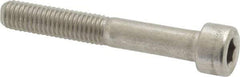 Value Collection - M5x0.80 Metric Coarse Hex Socket Drive, Socket Cap Screw - Grade 18-8 & Austenitic A2 Stainless Steel, Uncoated, Partially Threaded, 100mm Length Under Head - Exact Industrial Supply