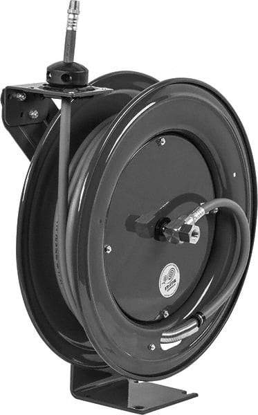 CoxReels - 50' Spring Retractable Hose Reel - 300 psi, Hose Included - Exact Industrial Supply