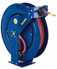 CoxReels - 75' Spring Retractable Hose Reel - 300 psi, Hose Included - Exact Industrial Supply