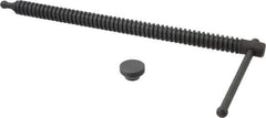 Wilton - Clamp Spindle Assembly - 12-1/4" Thread Length, 7/8" Tip Surface Diam, Use with C-Clamps - Exact Industrial Supply
