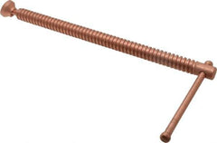 Wilton - Clamp Spindle Assembly - 12-1/4" Thread Length, 7/8" Tip Surface Diam, Use with C-Clamps - Exact Industrial Supply