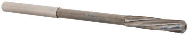 Magafor - 4.71mm Solid Carbide 6 Flute Chucking Reamer - Spiral Flute, 0.177" Straight Shank, 53/64" Flute Length, 3-5/32" OAL - Exact Industrial Supply