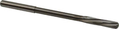 Magafor - 5.56mm Solid Carbide 6 Flute Chucking Reamer - Spiral Flute, 0.216" Straight Shank, 1-1/32" Flute Length, 3-21/32" OAL - Exact Industrial Supply