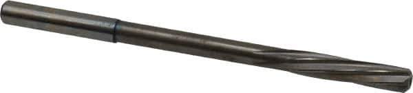 Magafor - Letter A Solid Carbide 6 Flute Chucking Reamer - Spiral Flute, 0.236" Straight Shank, 1-7/64" Flute Length, 3-31/32" OAL - Exact Industrial Supply