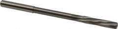 Magafor - 5.96mm Solid Carbide 6 Flute Chucking Reamer - Spiral Flute, 0.236" Straight Shank, 1-7/64" Flute Length, 3-31/32" OAL - Exact Industrial Supply