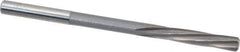 Magafor - 6mm Solid Carbide 6 Flute Chucking Reamer - Spiral Flute, 0.236" Straight Shank, 1-7/64" Flute Length, 3-31/32" OAL - Exact Industrial Supply