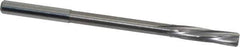 Magafor - 6.03mm Solid Carbide 6 Flute Chucking Reamer - Spiral Flute, 0.236" Straight Shank, 1-7/64" Flute Length, 3-31/32" OAL - Exact Industrial Supply