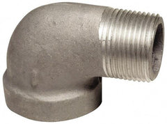 Latrobe Foundry - 3" Aluminum Pipe 90° Street Elbow - 150 psi, M x F End Connection, Grade 356-F - Exact Industrial Supply