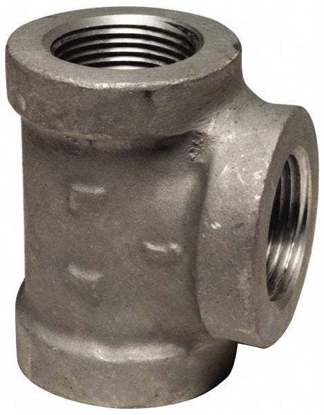 Latrobe Foundry - 3" Aluminum Pipe Tee - 150 psi, F End Connection, Grade 356-F - Exact Industrial Supply