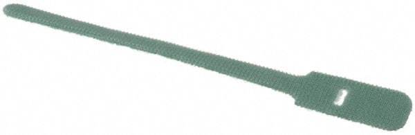 SpeedTech - 6" Long Green Nylon & Polyethylene Hook & Loop Strap - 40 Lb Tensile Strength - Exact Industrial Supply