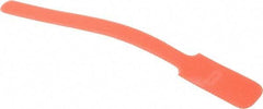 SpeedTech - 6" Long Orange Nylon & Polyethylene Hook & Loop Strap - 40 Lb Tensile Strength - Exact Industrial Supply