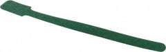 SpeedTech - 9" Long Green Nylon & Polyethylene Mountable Cable Tie - 40 Lb Tensile Strength, 2" Max Bundle Diam - Exact Industrial Supply