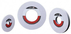 Camel Grinding Wheels - 10" Diam x 3" Hole x 1" Thick, I Hardness, 46 Grit Surface Grinding Wheel - Aluminum Oxide, Type 1, Coarse Grade, 2,674 Max RPM, Vitrified Bond, No Recess - Exact Industrial Supply