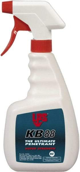 LPS - 20 oz Trigger Spray Bottle Penetrant/Lubricant - Food Grade - Exact Industrial Supply