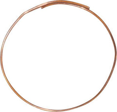 Made in USA - 28 AWG, 0.0126 Inch Diameter, 2028 Ft., Solid, Grounding Wire - Copper, ASTM B3, QQ-W-343 Type S, RoHS Compliant - Exact Industrial Supply