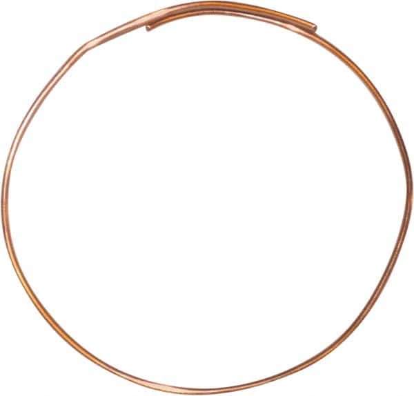 Made in USA - 22 AWG, 0.0253 Inch Diameter, 126 Ft., Solid, Grounding Wire - Copper, ASTM B3, QQ-W-343 Type S, RoHS Compliant - Exact Industrial Supply