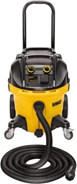 DeWALT - 10 Gal, Plastic Tank, Wet/Dry, Vacuum - 1.85 hp, 15 Amps - Exact Industrial Supply