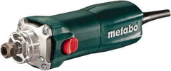 Metabo - 1/4 Inch Collet, 13,000 to 34,000 RPM, lnline, Electric Die Grinder - 6.4 Amp - Exact Industrial Supply