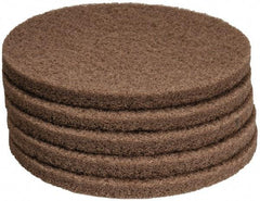 PRO-SOURCE - Polishing Pad - 14" Machine, Tan Pad, Polyester - Exact Industrial Supply