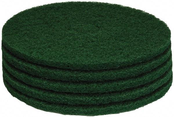 PRO-SOURCE - Stripping Pad - 20" Machine, Green Pad, Polyester - Exact Industrial Supply