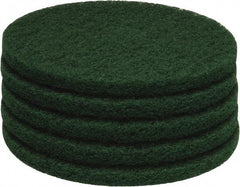 PRO-SOURCE - Stripping Pad - 15" Machine, Green Pad, Polyester - Exact Industrial Supply