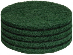 PRO-SOURCE - Stripping Pad - 14" Machine, Green Pad, Polyester - Exact Industrial Supply