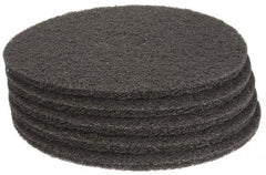 PRO-SOURCE - Stripping Pad - 19" Machine, Black Pad, Polyester - Exact Industrial Supply