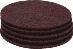 PRO-SOURCE - Stripping Pad - 20" Machine, Maroon Pad, Polyester - Exact Industrial Supply