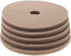 PRO-SOURCE - Polishing Pad - 20" Machine, Tan Pad, Polyester - Exact Industrial Supply