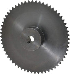 Browning - 60 Teeth, 3/8" Chain Pitch, Chain Size 35, Finished Bore Sprocket - 3/4" Bore Diam, 7.165" Pitch Diam, 7.38" Outside Diam - Exact Industrial Supply