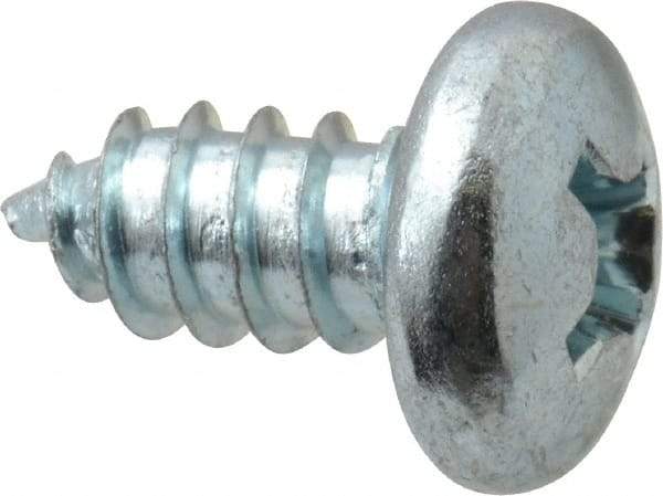 Value Collection - #14 Pan Head Phillips Sheet Metal Screw - Steel, 1/2" Length Under Head, AISI 1016, ASME B18.6.3, ASME B18.6.4 & SAE J933, Grade 1016-1024 - Exact Industrial Supply