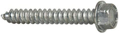 Value Collection - #12 Hex Washer Head Sheet Metal Screw - Steel, 1-1/2" Length Under Head, AISI 1016, ASME B18.6.3, ASME B18.6.4 & SAE J933, Grade 1016-1024 - Exact Industrial Supply