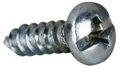 Value Collection - #4 Pan Head Torx Sheet Metal Screw - Steel, 3/8" Length Under Head, AISI 1016, ASME B18.6.3, ASME B18.6.4 & SAE J933, Grade 1016-1024, T10 Drive - Exact Industrial Supply
