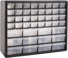 Akro-Mils - 44 Drawer, Small Parts Cabinet - 6-3/8" Deep x 20" Wide x 15-13/16" High - Exact Industrial Supply