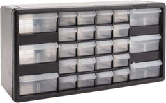 Akro-Mils - 26 Drawer, Small Parts Cabinet - 6-3/8" Deep x 20" Wide x 10-11/32" High - Exact Industrial Supply