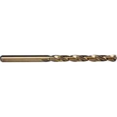 Precision Twist Drill - 49/64" 135° Spiral Flute Cobalt Taper Length Drill Bit - Exact Industrial Supply