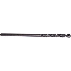 #1 2-5/8″ Flute Length 135° High Speed Steel Aircraft Extension Drill Oxide Finish, 0.228″ Diam Straight-Cylindrical Shank, Split Point, Self-Centering, Series 501-12