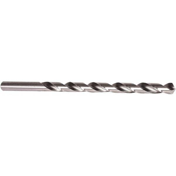 Precision Twist Drill - 21/32" 118° 2-Flute High Speed Steel Extra Length Drill Bit - Exact Industrial Supply