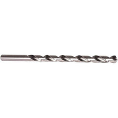Extra Length Drill Bit: 0.8125″ Dia, 118 °, High Speed Steel Uncoated, 13″ Flute Length, 18″ OAL, Spiral Flute, Straight-Cylindrical Shank, Series 1813