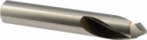Precision Twist Drill - 1" Body Diam, 90°, 6" OAL, High Speed Steel Spotting Drill - Exact Industrial Supply