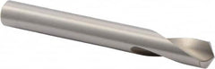 Precision Twist Drill - 3/8" Body Diam, 120°, 3-1/8" OAL, High Speed Steel Spotting Drill - Exact Industrial Supply