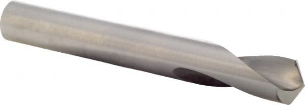 Precision Twist Drill - 1/2" Body Diam, 120°, 3-3/4" OAL, High Speed Steel Spotting Drill - Exact Industrial Supply