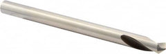 Precision Twist Drill - 3/8" Body Diam, 120°, 5" OAL, High Speed Steel Spotting Drill - Exact Industrial Supply