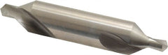 Precision Twist Drill - #7 Plain Cut 60° Incl Angle High Speed Steel Combo Drill & Countersink - Exact Industrial Supply