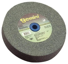 Norton - 36 Grit Aluminum Oxide Bench & Pedestal Grinding Wheel - 12" Diam x 1-1/2" Hole x 2" Thick, 2070 Max RPM, Very Coarse/Coarse Grade - Exact Industrial Supply