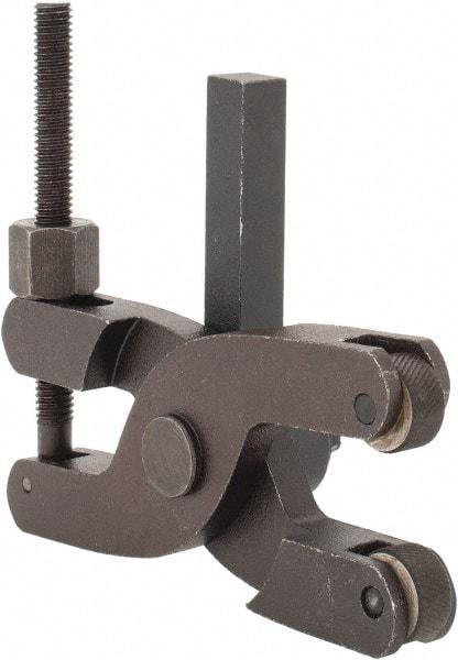 Value Collection - 2-1/8 Inch Capacity, Scissor and Straddle Type Knurler - 3/4 Inch Diameter, 6 Inch Shank Length x 5/8 Inch Shank Width Square Shank, KP Series - Exact Industrial Supply