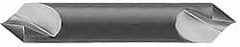 Hertel - 1/2" Head Diam, 1/2" Shank Diam, 4 Flute 110° Solid Carbide Countersink - Exact Industrial Supply