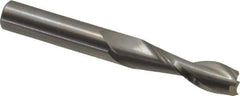 Onsrud - 3/8" Cutting Diam x 1-1/4" Length of Cut, 2 Flute, Upcut Spiral Router Bit - Uncoated, Right Hand Cut, Solid Carbide, 3" OAL x 3/8" Shank Diam, Double Edge, 30° Helix Angle - Exact Industrial Supply