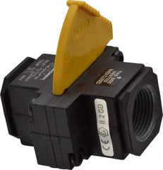 Norgren - 3/4" NPT Lockout Valve - 7.7 CV Rate, 231 CFM, 250 Max psi, Slide Actuator - Exact Industrial Supply